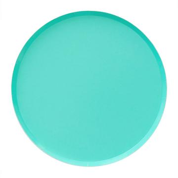 Large Plate-Teal