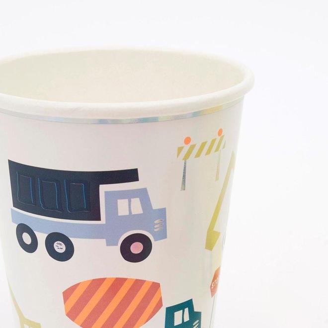 Construction Truck Cups