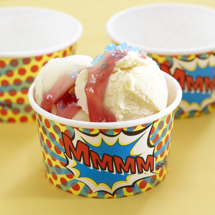 Superhero Ice Cream Cups