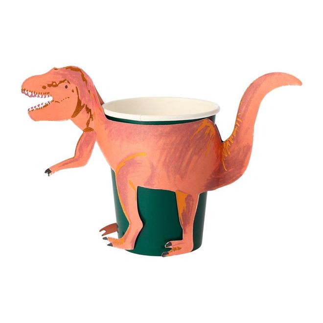 T-Rex Dinosaur Cups